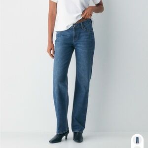 Aritzia Denim forum Nico Super Lo-Rise straight Jean